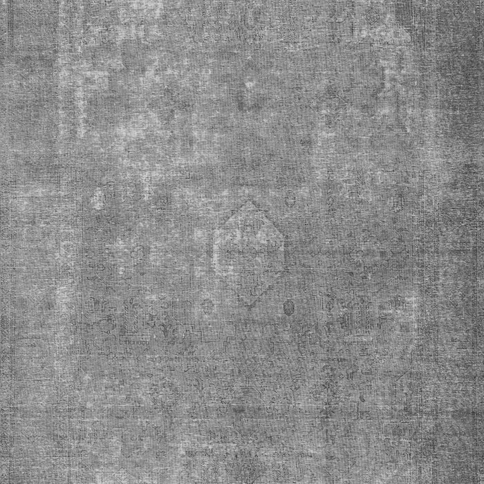 Serging Thickness of Machine Washable Persian Gray Traditional Rug, wshtr4408gry