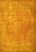 Persian Yellow Traditional Rug, tr4408yw