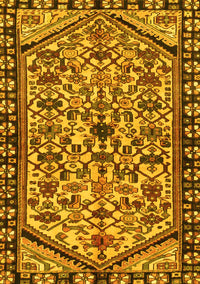 Persian Yellow Traditional Rug, tr4409yw