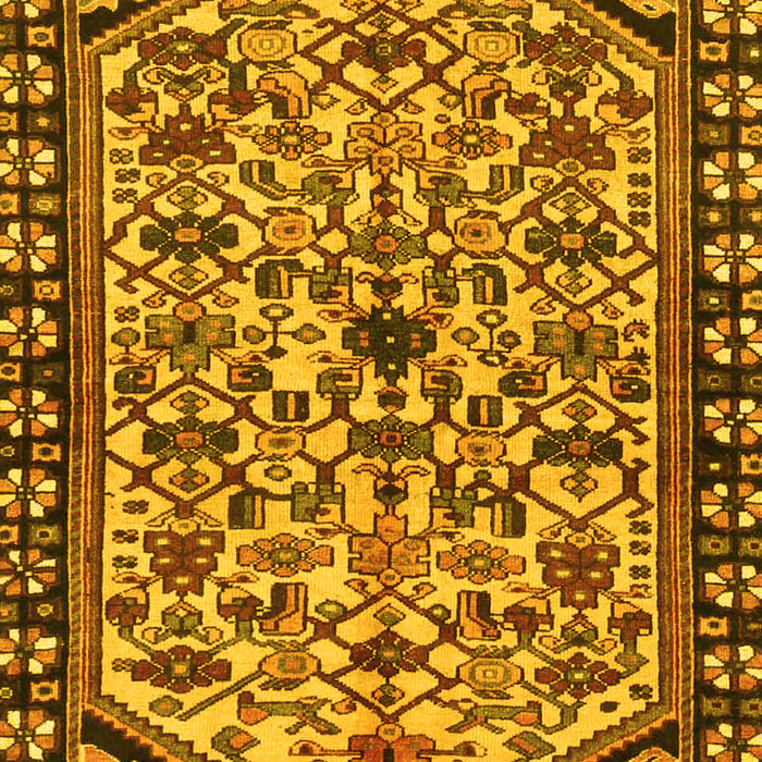 Persian Yellow Traditional Rug, tr4409yw