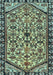 Machine Washable Persian Light Blue Traditional Rug, wshtr4409lblu