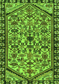 Persian Green Traditional Rug, tr4409grn