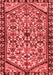 Persian Red Traditional Area Rugs