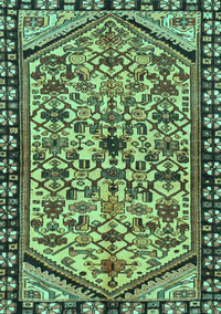 Persian Turquoise Traditional Rug, tr4409turq