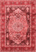 Medallion Red Traditional Area Rugs