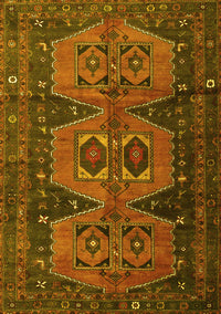 Persian Yellow Traditional Rug, tr4410yw