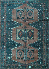 Persian Light Blue Traditional Rug, tr4410lblu