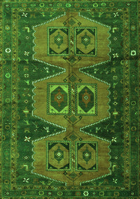 Persian Green Traditional Rug, tr4410grn