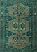 Persian Turquoise Traditional Rug, tr4410turq