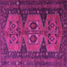 Square Persian Pink Traditional Rug, tr4410pnk