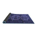 Sideview of Persian Blue Traditional Rug, tr4410blu