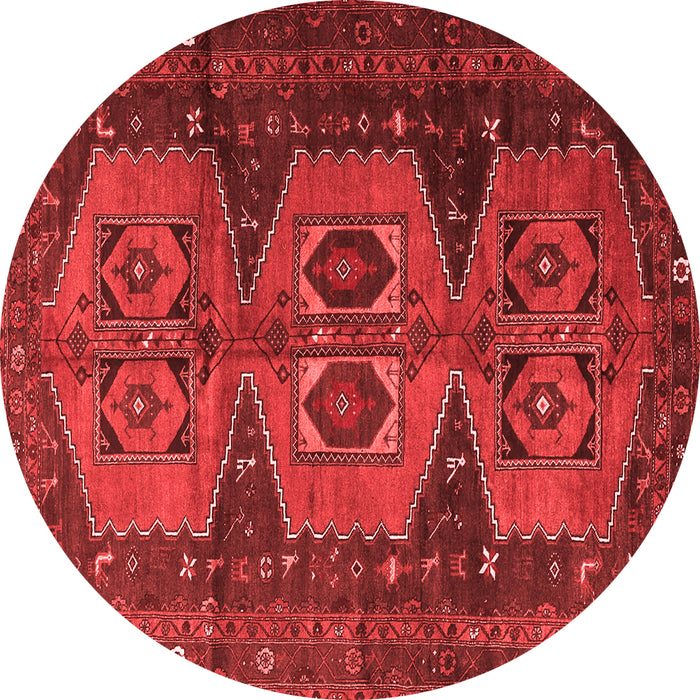 Machine Washable Persian Red Traditional Rug, wshtr4410red