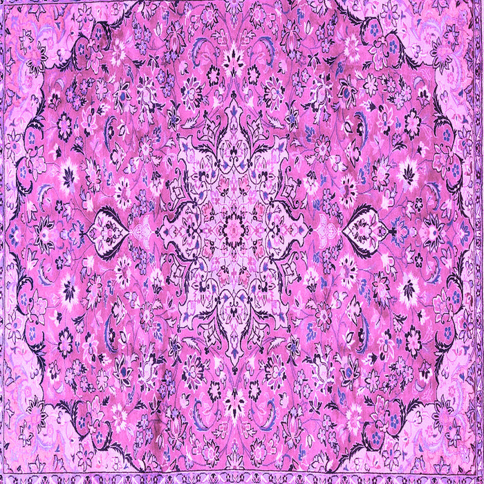 Square Persian Purple Traditional Rug, tr4411pur