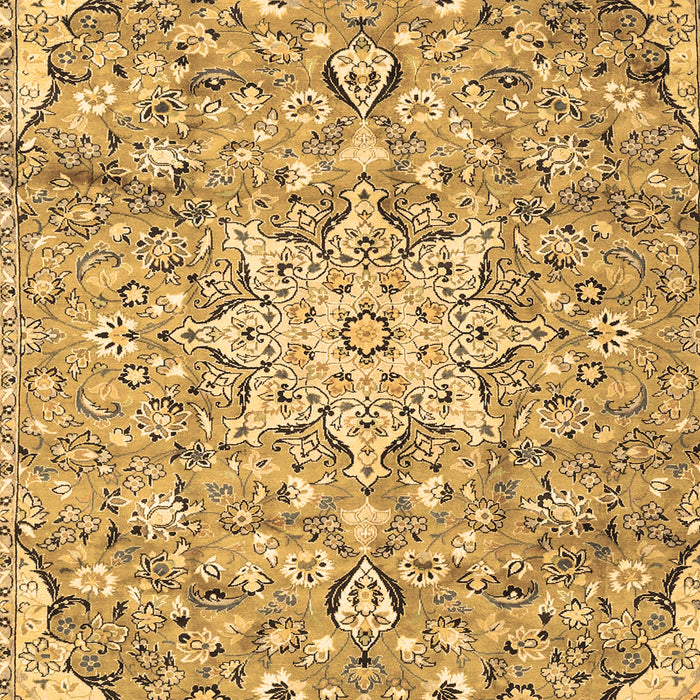 Machine Washable Persian Brown Traditional Rug, wshtr4411brn