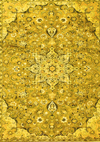 Persian Yellow Traditional Rug, tr4411yw