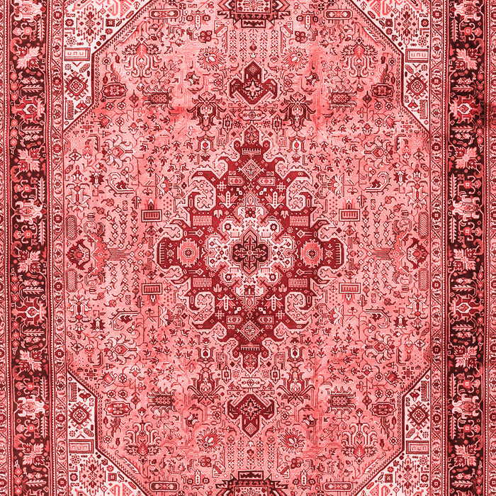 Medallion Red Traditional Area Rugs