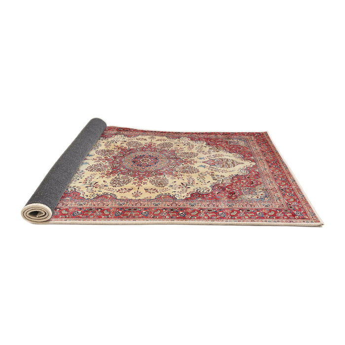 Sideview of Traditional Cherry Red Persian Rug, tr4413