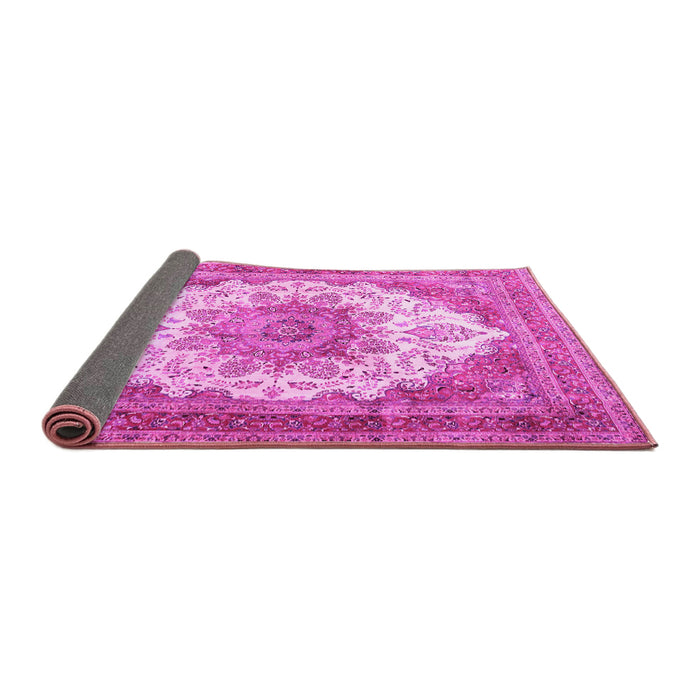 Sideview of Persian Pink Traditional Rug, tr4413pnk