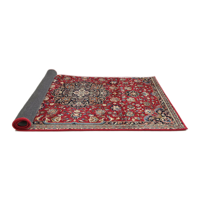 Sideview of Traditional Red Persian Rug, tr4414