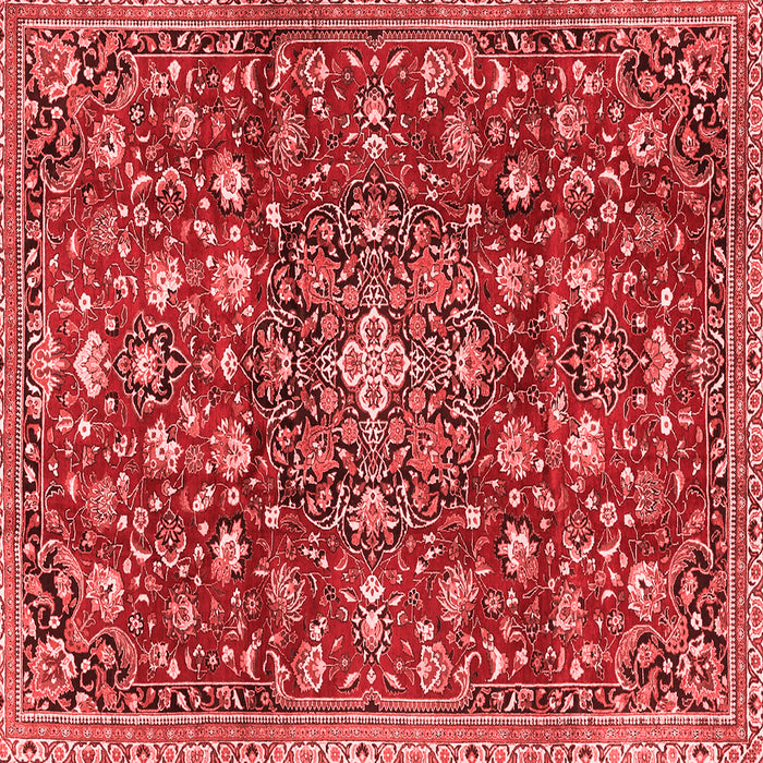 Machine Washable Persian Red Traditional Rug, wshtr4414red