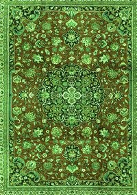 Persian Green Traditional Rug, tr4414grn