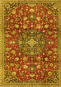 Persian Yellow Traditional Rug, tr4414yw