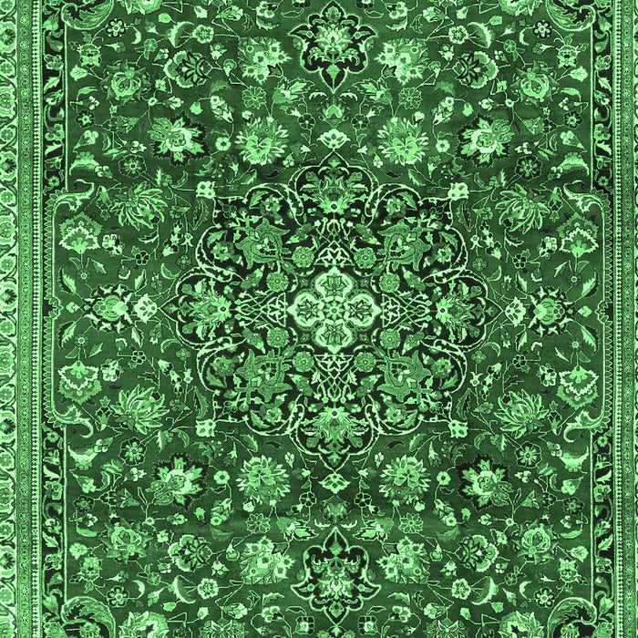 Persian Emerald Green Traditional Rug, tr4414emgrn