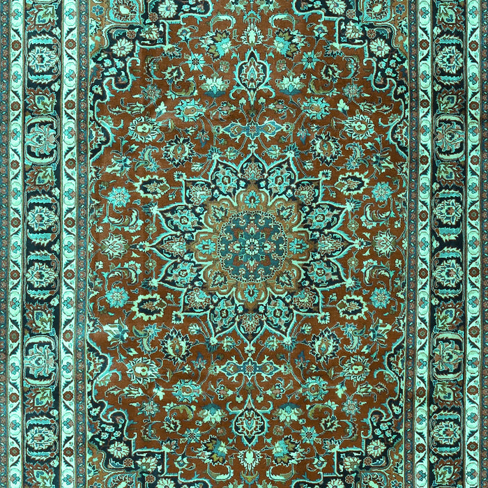Persian Turquoise Traditional Rug, tr4415turq