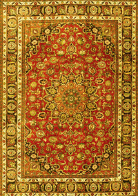 Persian Yellow Traditional Rug, tr4415yw