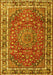 Persian Yellow Traditional Rug, tr4415yw