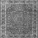 Serging Thickness of Persian Gray Traditional Rug, tr4415gry