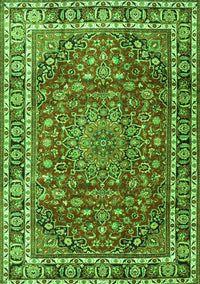 Persian Green Traditional Rug, tr4415grn