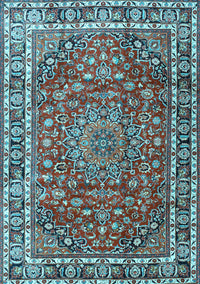 Persian Light Blue Traditional Rug, tr4415lblu