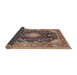 Sideview of Traditional Red Brown Persian Rug, tr4416