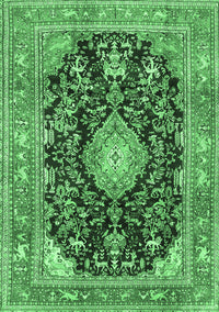Persian Emerald Green Traditional Rug, tr4416emgrn