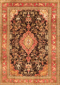 Persian Orange Traditional Rug, tr4416org