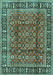 Persian Turquoise Traditional Rug, tr4417turq