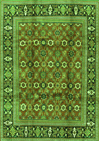 Persian Green Traditional Rug, tr4417grn