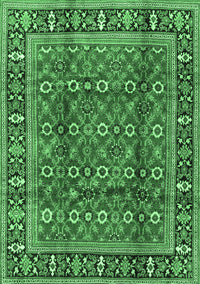 Persian Emerald Green Traditional Rug, tr4417emgrn