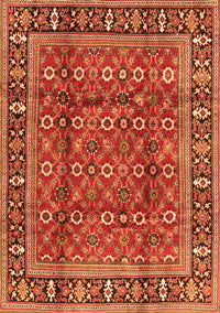 Persian Orange Traditional Rug, tr4417org