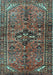 Persian Light Blue Traditional Rug, tr4418lblu