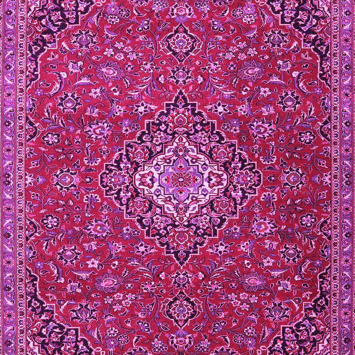 Medallion Pink Traditional Rug, tr4419pnk