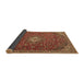 Sideview of Medallion Brown Traditional Rug, tr4419brn