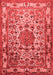 Medallion Red Traditional Area Rugs