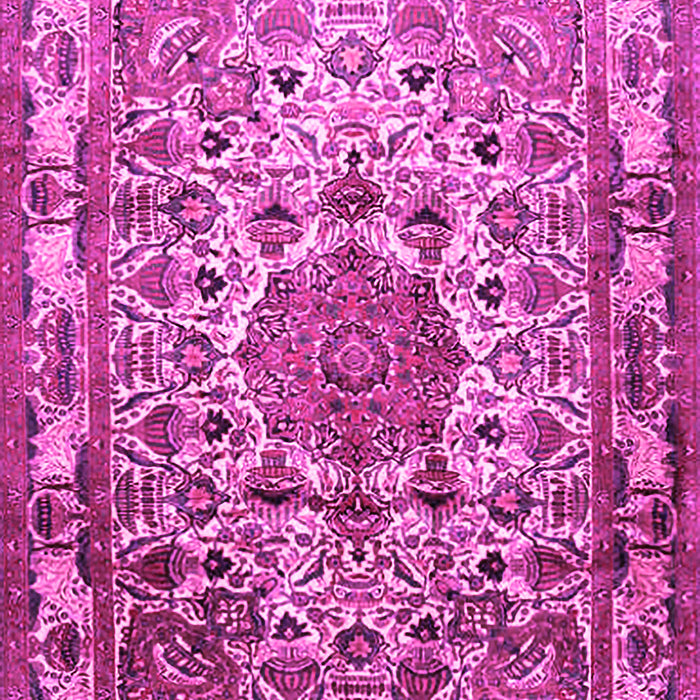 Medallion Pink Traditional Rug, tr441pnk