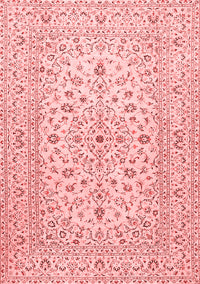 Medallion Red Traditional Rug, tr4420red