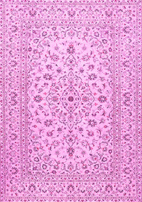 Medallion Pink Traditional Rug, tr4420pnk