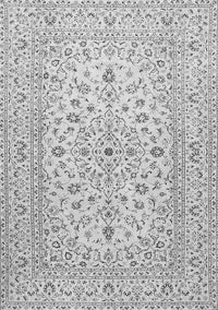 Medallion Gray Traditional Rug, tr4420gry