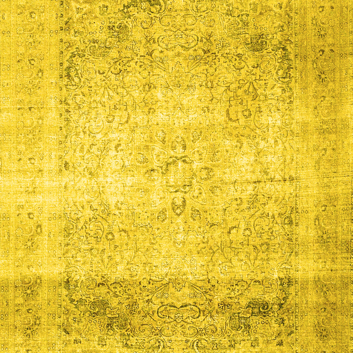 Persian Yellow Traditional Rug, tr4421yw