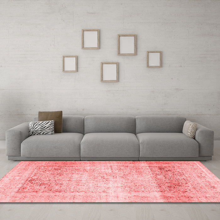 Traditional Red Washable Rugs